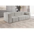 Sofá Modular 3 Lugares Bouclé