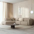 Sofá Modular 4 Lugares Com Sumiê Orla CabeCasa MadeiraOriginals