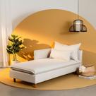 Sofá Modular Chaise Braço Lateral com Pé Madeira Sôma CabeCasa MadeiraOriginals Sofá Modular Chaise Braço Lateral com Pé Madeira Sôma CabeCasa MadeiraOriginals