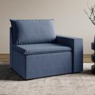 Sofá Modular com Braço Direito 105cm Zen CabeCasa MadeiraOriginals