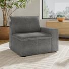 Sofá Modular com Braço Direito 105cm Zen CabeCasa MadeiraOriginals