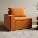 Sofá Modular com Braço Esquedo 105cm Zen CabeCasa MadeiraOriginals