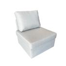 Sofá Modular Montável Linho Bouclé na Caixa Módulo 3