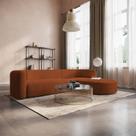 Sofá Modular Sala de Estar Decoração Luxo 265cm Lado Esquerdo Suede Celinne Luxuoso Yescasa Sofá Modular Sala de Estar Decoração Luxo 265cm Lado Esquerdo Suede Celinne Luxuoso Yescasa