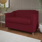 Sofá Namoradeira 2 Lugares Tilla Sala de Espera Balaqui Decor Sofá Namoradeira 2 Lugares Tilla Sala de Espera Balaqui Decor