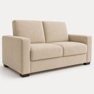 Sofá Namoradeira 3 Lugares 200CM Bege Suede Online Confort Sofá Namoradeira 3 Lugares 200CM Bege Suede Online Confort