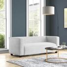 Sofá Namoradeira Amsterdam 1,40m Suede Branco - Inova Decorações Sofá Namoradeira Amsterdam 1,40m Suede Branco - Inova Decorações