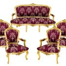 Sofa Namoradeira Imperial Colonial Madeira Luxuosos Entalhes