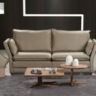 Sofá Natal Living com 4 Lugares 220cm Linho Corriente Yescasa