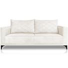 Sofa Nori 3 Lugares Pes De Ferro 200cm Linho Boucle 3300 Ezz 3300 Sofa Nori 3 Lugares Pes De Ferro 200cm Linho Boucle 3300 Ezz 3300