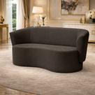 Sofá Orgânico Curvo Living 2 Lugares 160 Star Confort