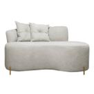Sofá Orgânico Grécia 2 Lugares 145cm Linho Bouclê Bege SOFA STORE Sofá Orgânico Grécia 2 Lugares 145cm Linho Bouclê Bege SOFA STORE