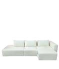 Sofá Organico Modular com chaise