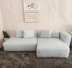 Sofá Organico Toronto com chaise Sofá Organico Toronto com chaise