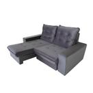 Sofá Oslo 2 Lugares Retrátil e Reclinável Bom Pastor 1,80 m