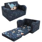 Sofá para Niños Pequeños MeMoreCool 2 en 1 Plegable, Silla y Cama para Niños