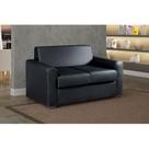 Sofá para Sala de Estar 2 Lugares 150cm Basic Preto
