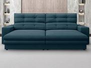 Sofá Pegasus 2,00m Assento Retrátil e Reclinável Velosuede Royal - NETSOFAS