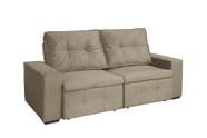 Sofa + Pillow Berlim Bege 2,00m 3 Lugares REC ESTOFADOS Sofa + Pillow Berlim Bege 2,00m 3 Lugares REC ESTOFADOS