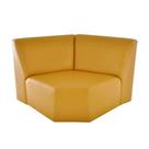 Sofá Recepção De Escritório Linha Recepção Napoli Amarelo