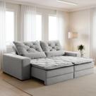 Sofá Reclinável 4 Lugares 250cm Dallas