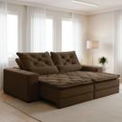 Sofá Reclinável 4 Lugares 250cm Dallas