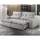 Sofá Reclinável 4 Lugares 250cm Ouro Branco