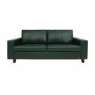Sofá Regal 3 Lugares Fixo 206cm Green em material sintético Mempra Móveis Sofá Regal 3 Lugares Fixo 206cm Green em material sintético Mempra Móveis