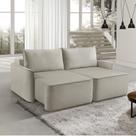 Sofá Retrátil 160cm 2 Lugares Moon 2321 Bege Creme Sofá Retrátil 160cm 2 Lugares Moon 2321 Bege Creme