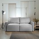 Sofá Retrátil 170cm Mellow Cabecasa Madeiraoriginals Cinza