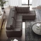 Sofá Retrátil 3 Lugares com Chaise 256cm Presidente