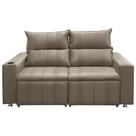Sofá Retrátil e Reclinável 2 Lugares 1.60M Madri Suede Speciale Home