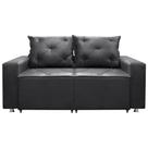 Sofá Retrátil e Reclinável 2 Lugares Bariloche Suede Cinza Speciale Home