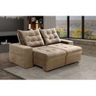 Sofá Retrátil e Reclinável 2 Lugares Pará Suede