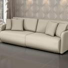 Sofá Retrátil e Reclinável 220cm Veludo Domus Sofá Retrátil e Reclinável 220cm Veludo Domus