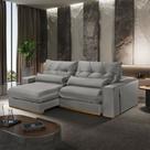 Sofá Retrátil e Reclinável 250 cm Braço 25 cm Lake Meu Sofá Online Sofá Retrátil e Reclinável 250 cm Braço 25 cm Lake Meu Sofá Online