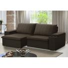 Sofá Retrátil e Reclinável 3 Lugares 225cm com Porta Copos Ballarat