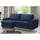 Sofá Retrátil e Reclinável 3 Lugares 225cm com Porta Copos Ballarat