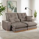 Sofá Retrátil e Reclinável 3 Lugares 250cm Kioto