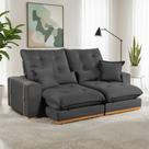 Sofá Retrátil e Reclinável 3 Lugares 250cm Kioto