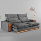 Sofá Retrátil e Reclinável 3 Lugares 250cm Santorini