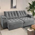 Sofá Retrátil E Reclinável 3 Lugares New Coliseu Selmer