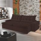 Sofá Retrátil e Reclinável 4 Lugares 230cm Bérgamo