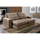 Sofá Retrátil e Reclinável 4 Lugares Diamante