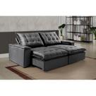 Sofá Retrátil e Reclinável 4 Lugares Esmeralda