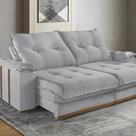 Sofá Retrátil e Reclinável 5 Lugares M-193 2,90m Molas Ensacadas Pillow Top Estofados Martins