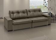 Sofá Retrátil e Reclinável 5 Lugares Veludo Orion 280cm
