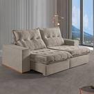 Sofá Retrátil e Reclinável Modulado 3 Lugares 250cm França