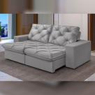 Sofá Retrátil e Reclinável Modulado Modulado 2 Lugares 250cm Itália