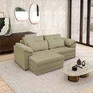 Sofá Retrátil Manual Sala de Estar Nolan Bipartido 215cm Conforto Premium em Couro Fendi G58 - Gran Belo Sofá Retrátil Manual Sala de Estar Nolan Bipartido 215cm Conforto Premium em Couro Fendi G58 - Gran Belo